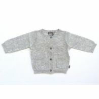 Gilet bébé gris